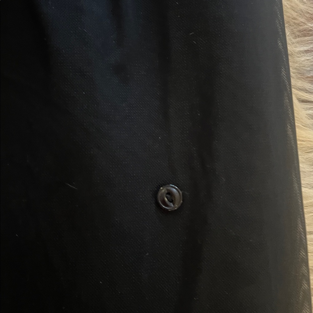 NWT Joah Brown Pleated Sheer Pant in Black  Mesh in Size M - Picture 7 of 11